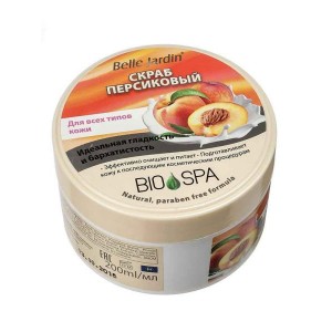 Veido šveitiklis su persikais " Belle Jardin " 200 ml